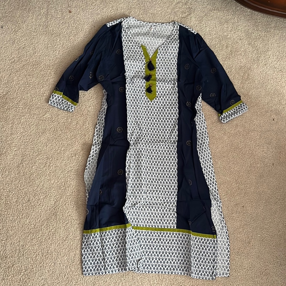 Navy blue Kurta